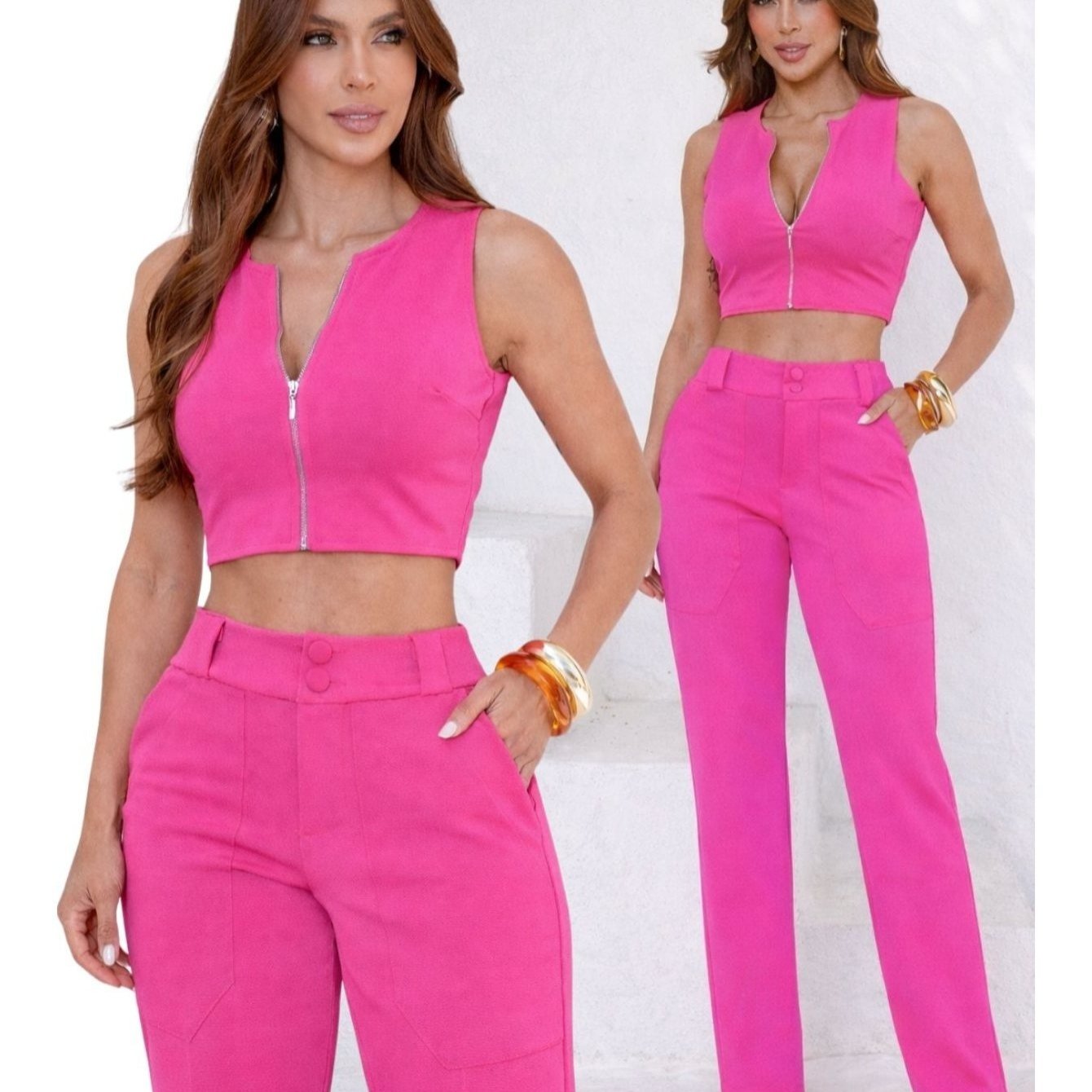 Cropped Equestrian Pants Elegance