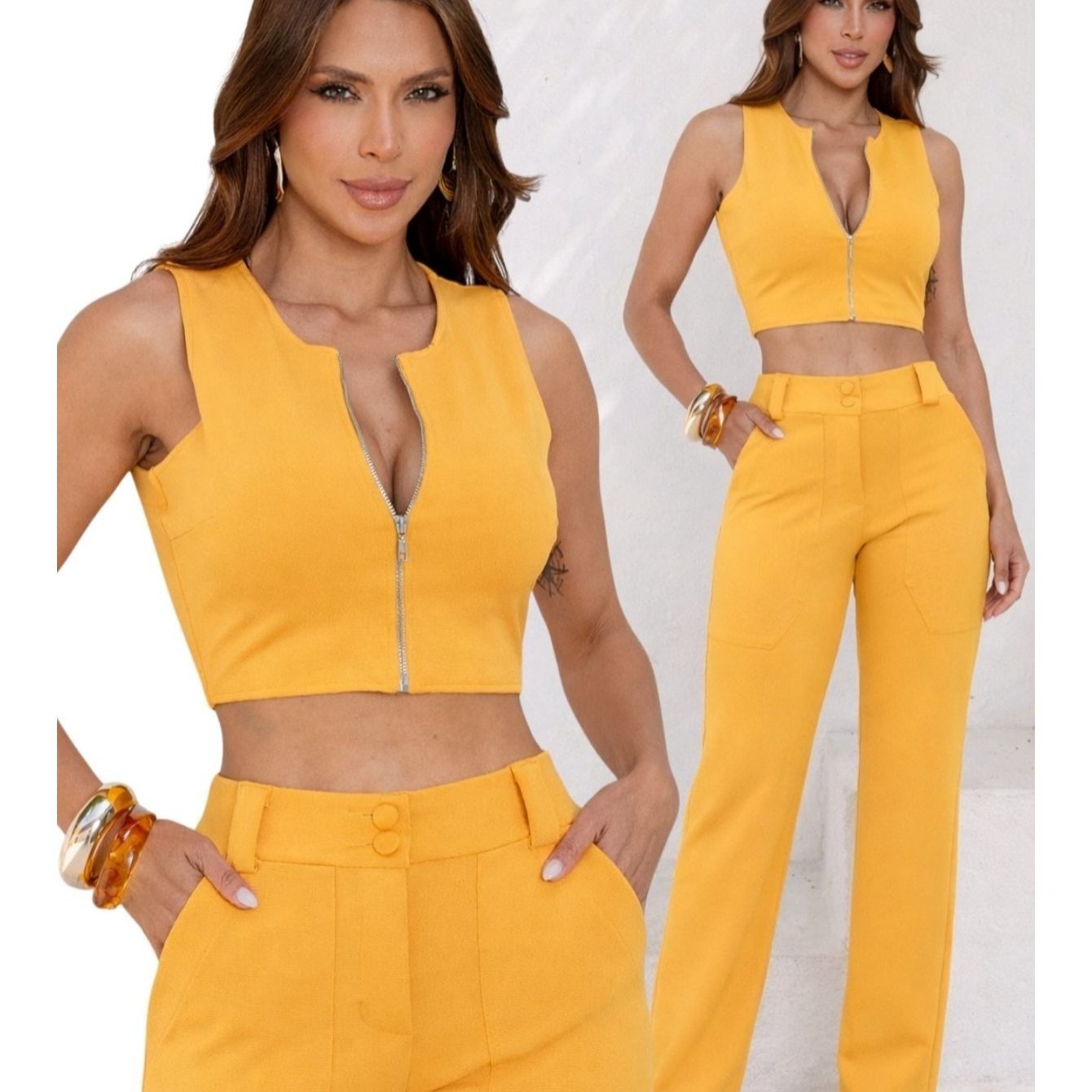 Cropped Equestrian Pants Elegance