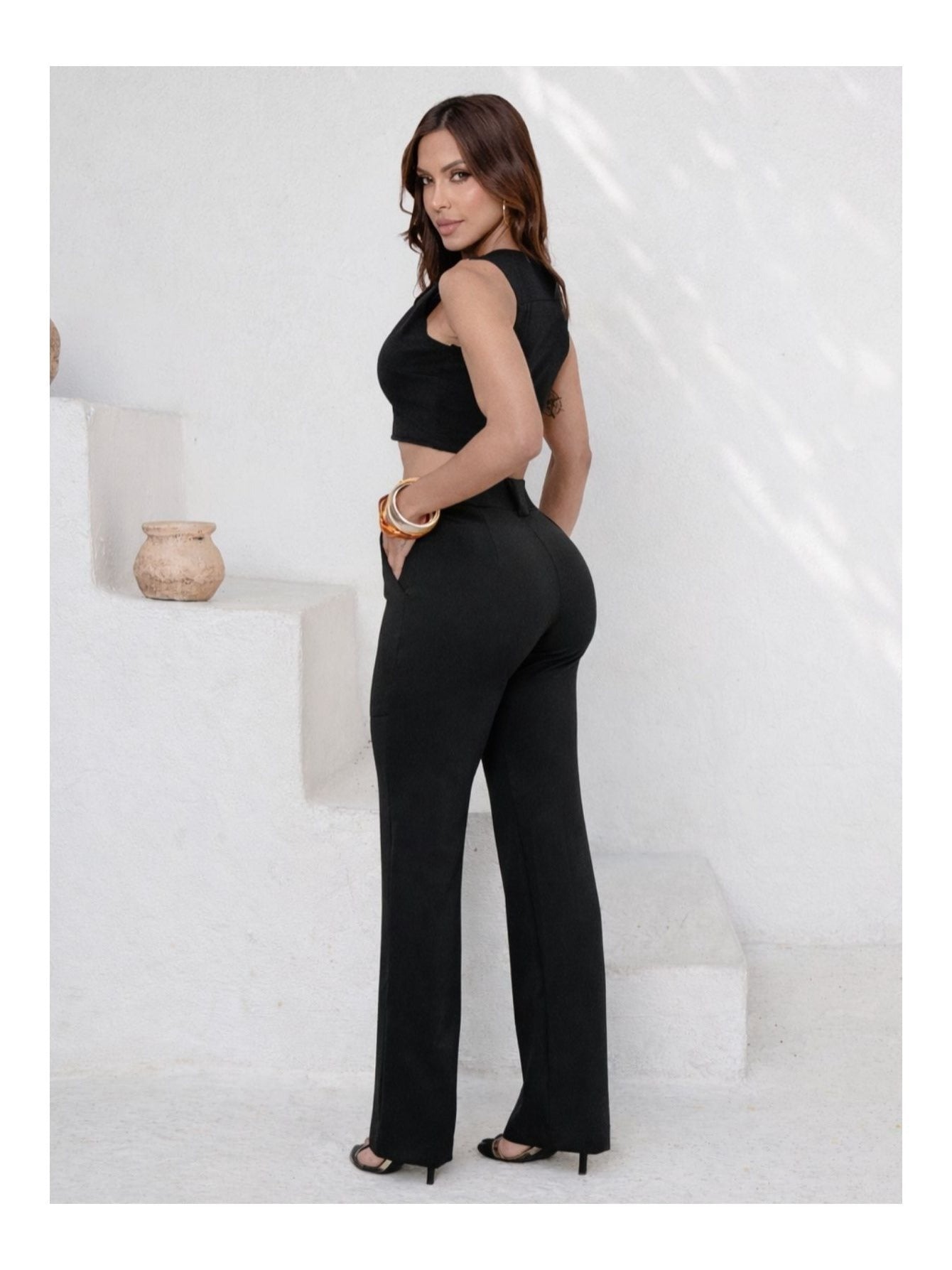 Cropped Equestrian Pants Elegance