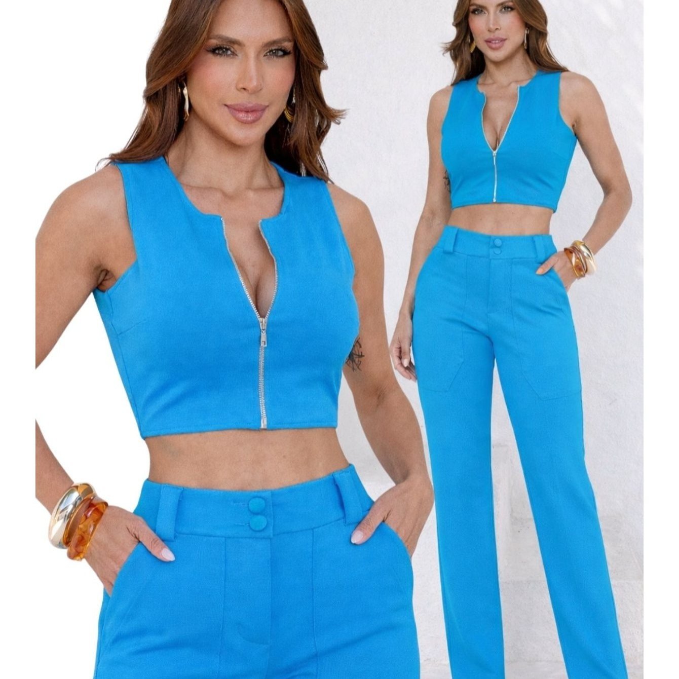 Cropped Equestrian Pants Elegance