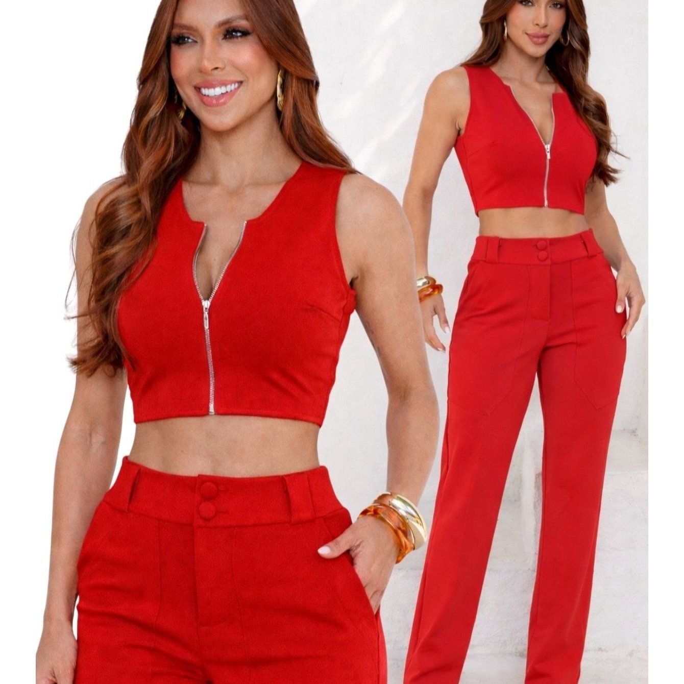 Cropped Equestrian Pants Elegance