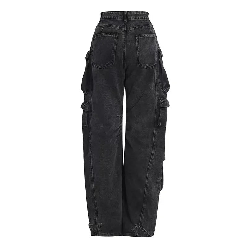 Utility Denim Pants