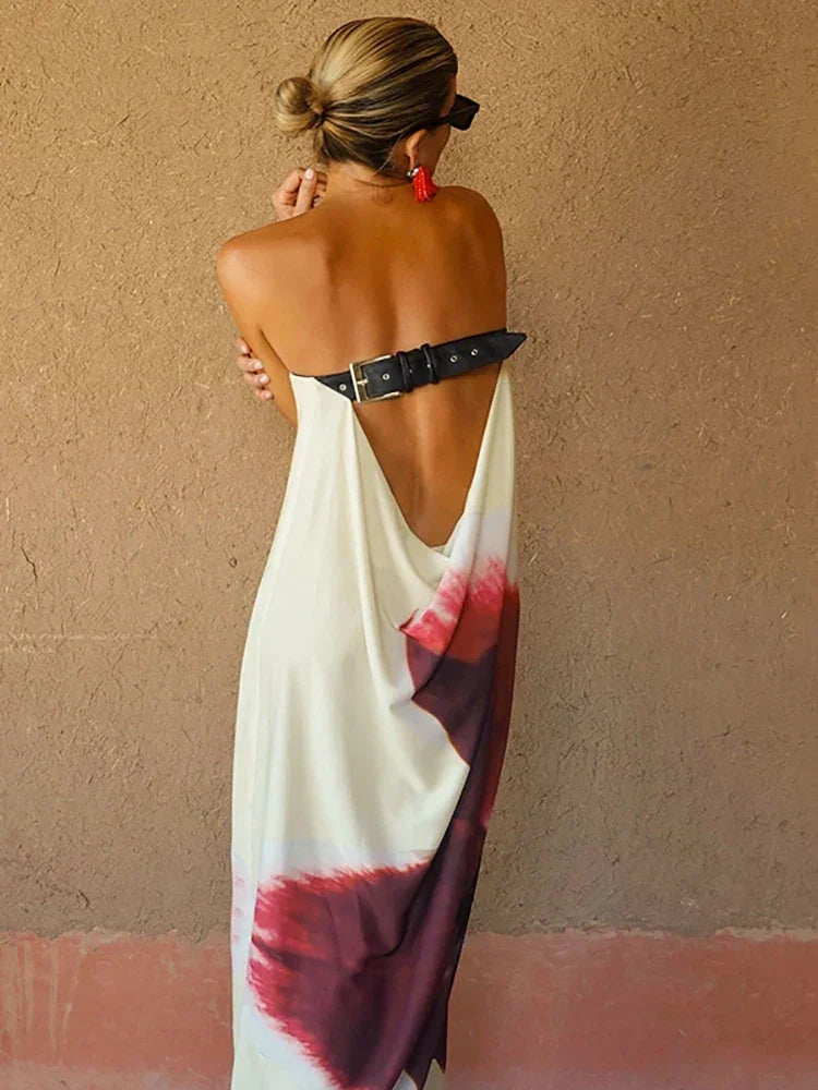 Chic Abstract Dress