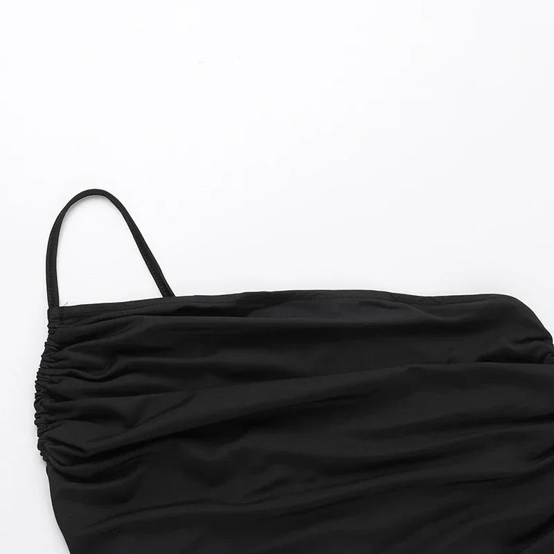 Long Dress with Slit Aurora - 60% OFF