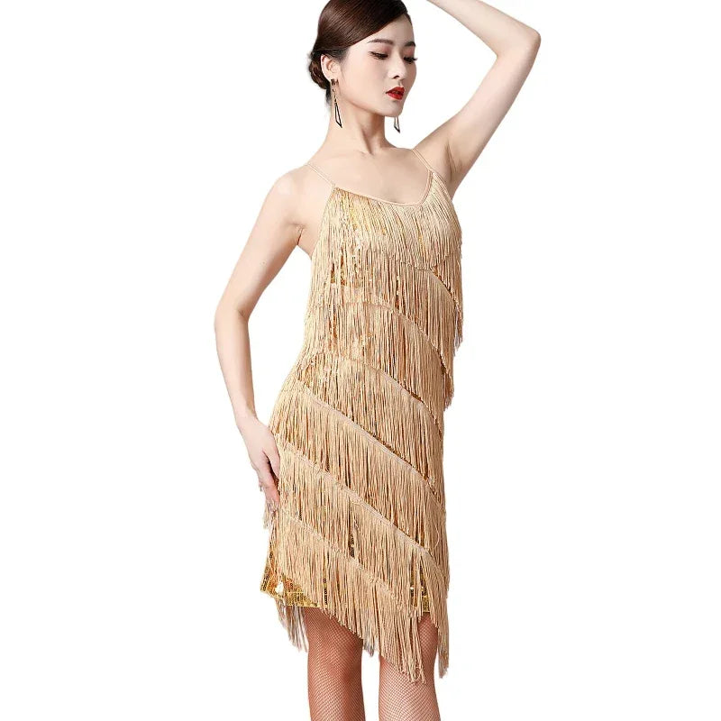 Fringe Glam Dress