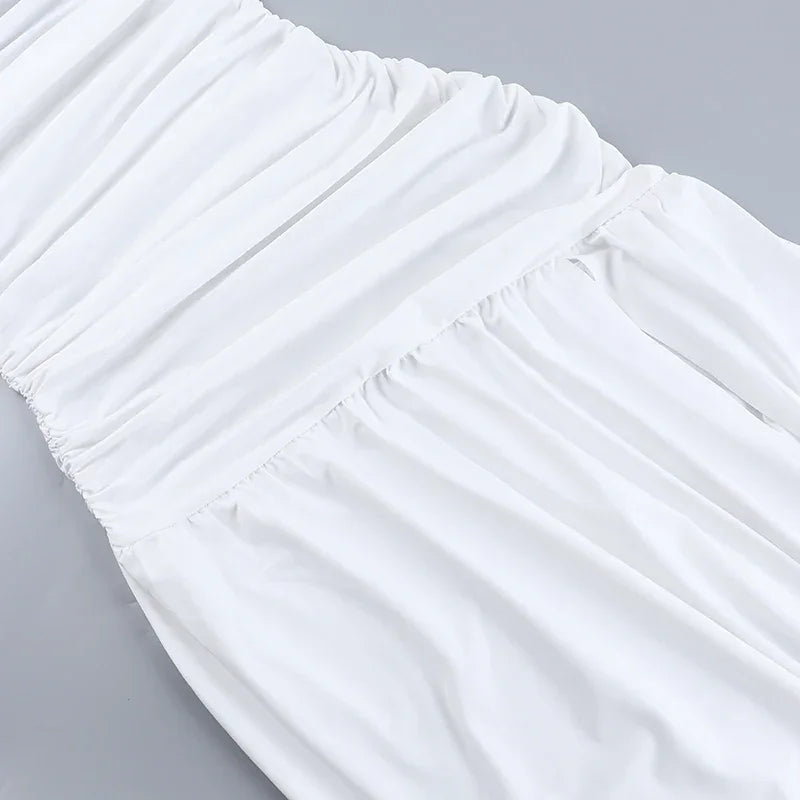 Long Dress with Slit Aurora - 60% OFF