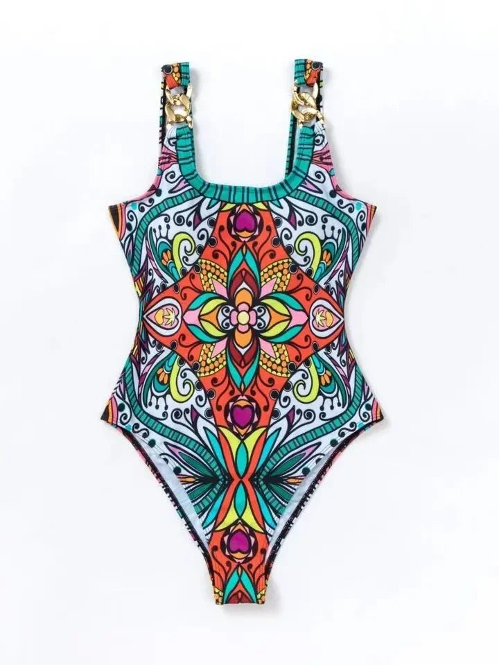 Floral Elegance Swimsuit