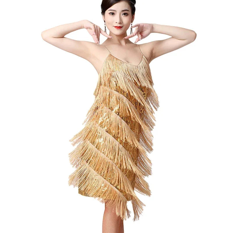 Fringe Glam Dress