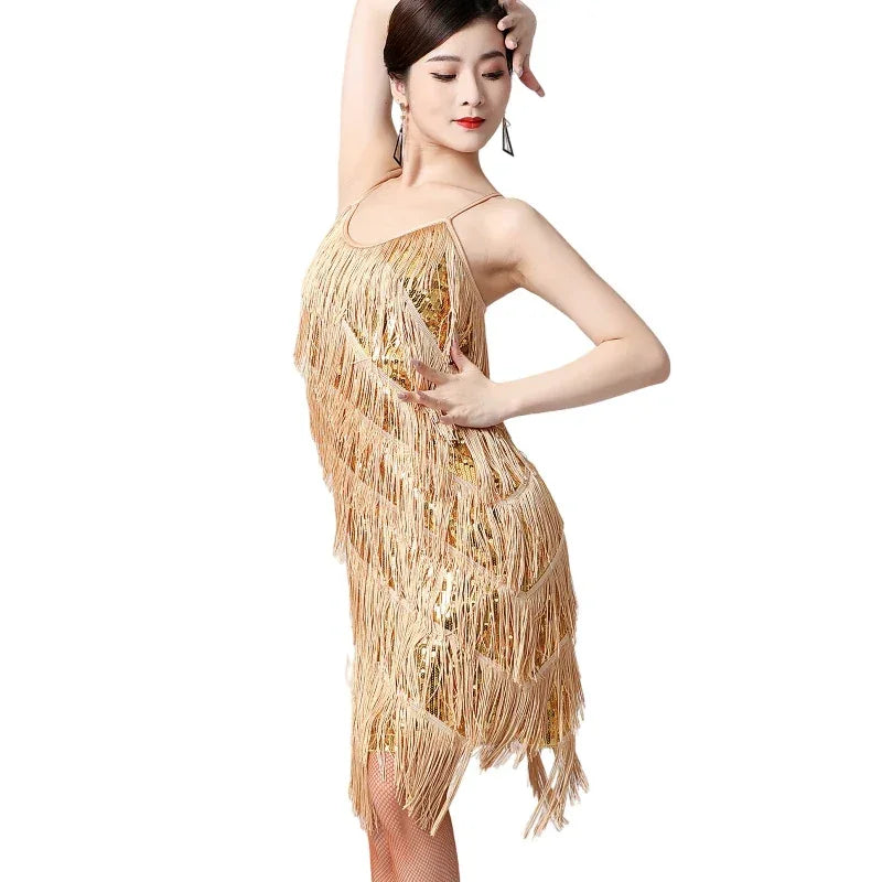 Fringe Glam Dress