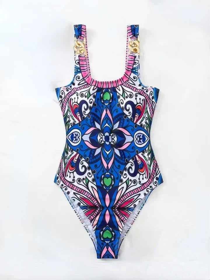 Floral Elegance Swimsuit