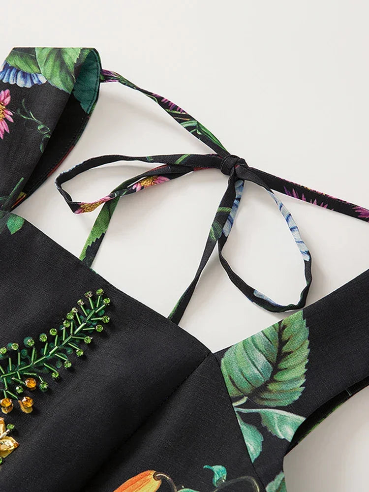 Vintage Floral Dress