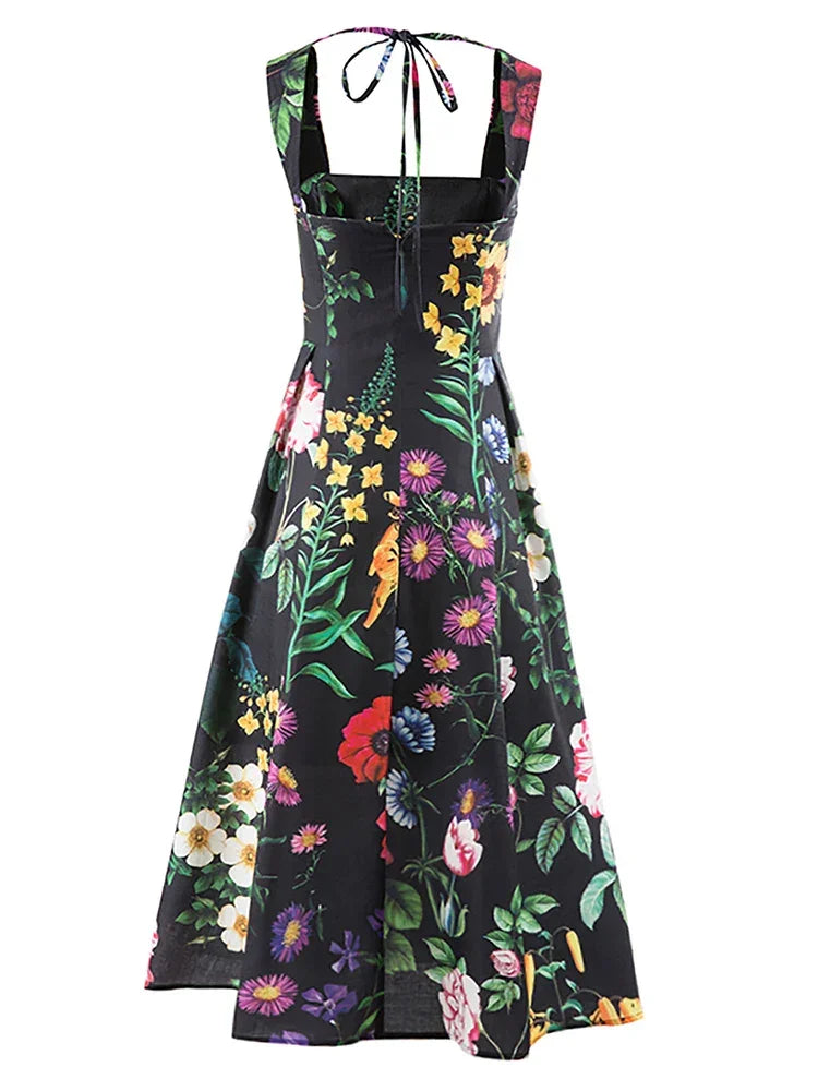 Vintage Floral Dress