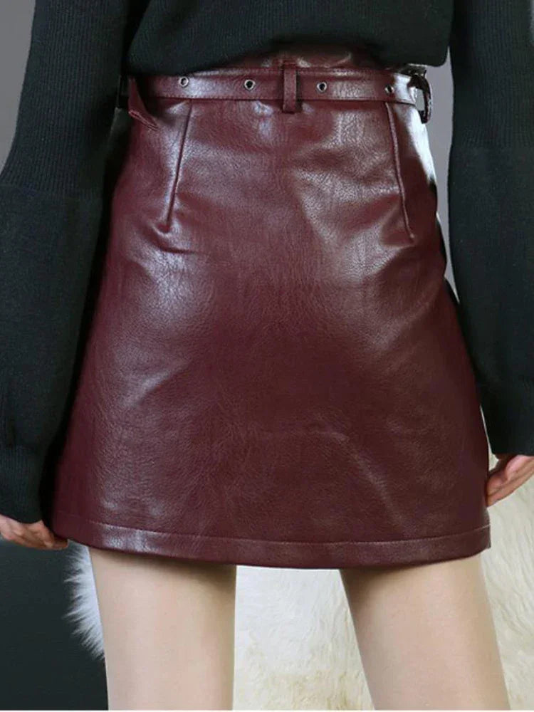 Urban Leather Skirt