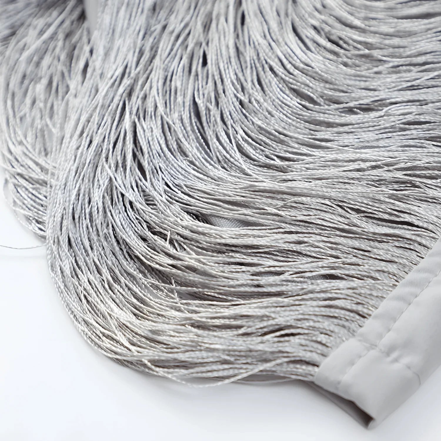 Short Dress with Metallic Gold Fringes – Vernier