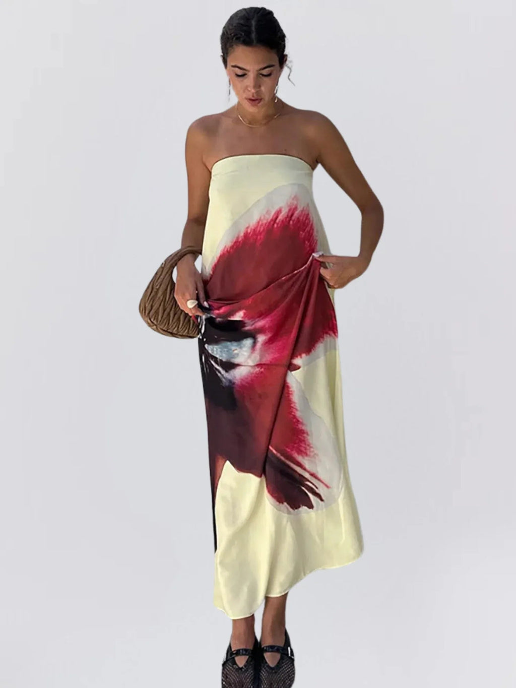 Chic Abstract Dress