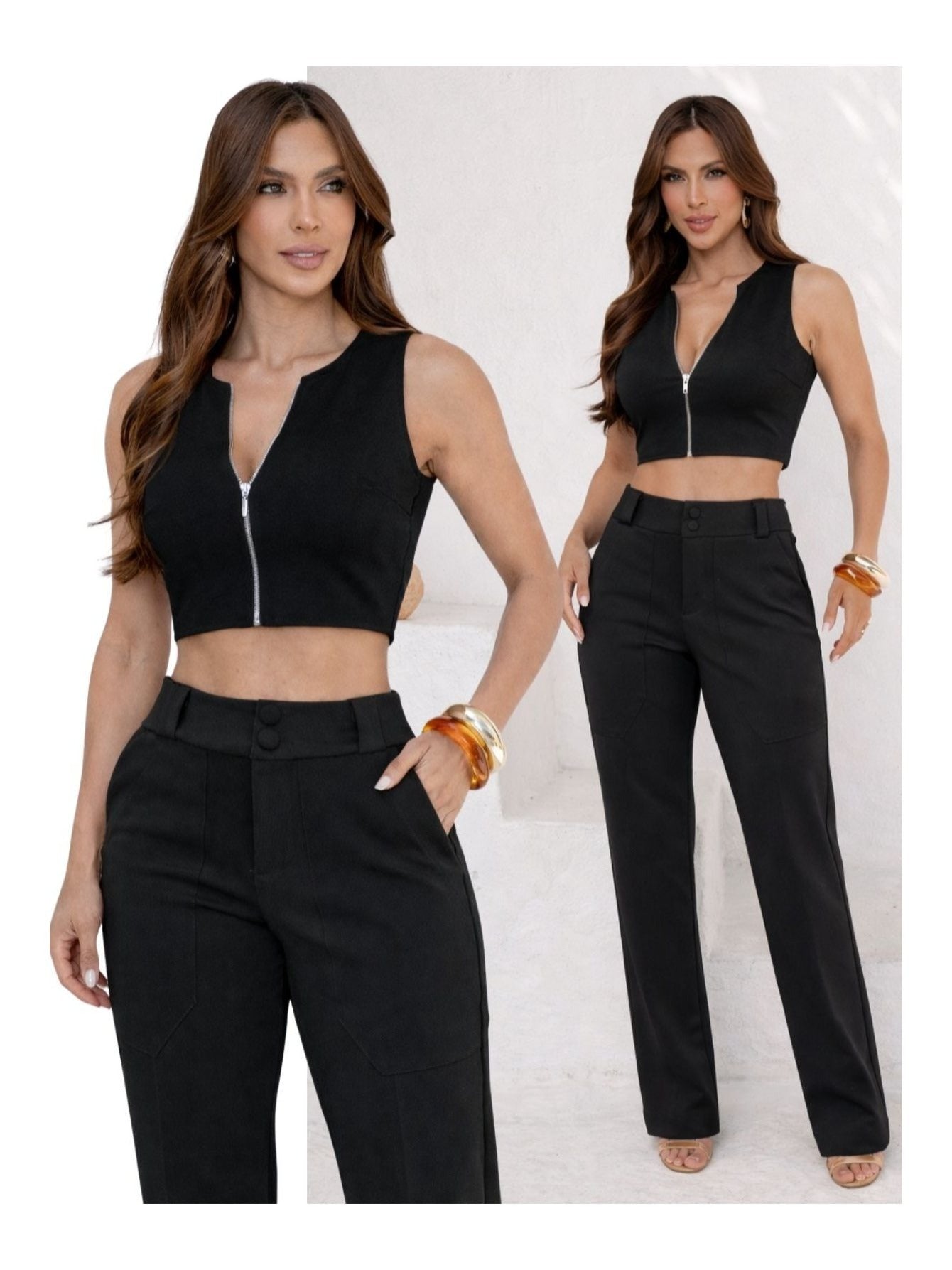 Cropped Equestrian Pants Elegance