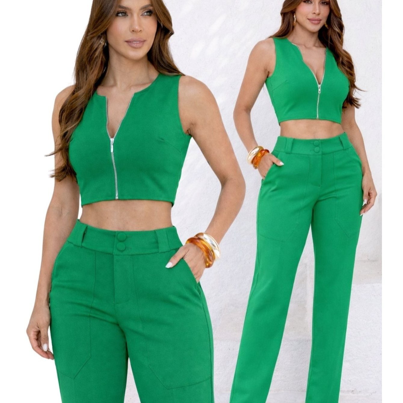 Cropped Equestrian Pants Elegance